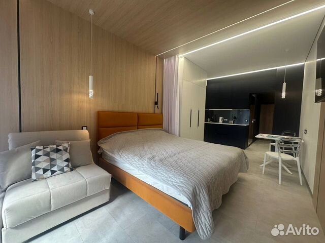 

Квартира-студия, 30 м², 2 кровати