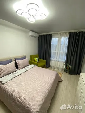 

1-к. квартира, 42 м², 3 кровати