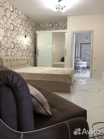 

1-к. квартира, 40 м², 2 кровати