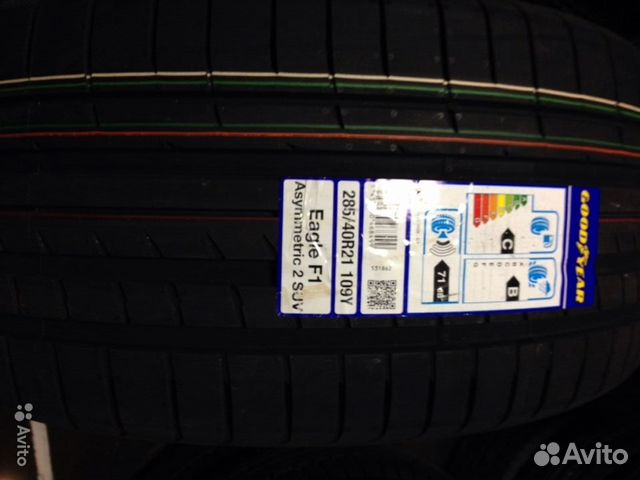 Шины 285 40 21 Goodyear Eagle F1 Asymmetric 2 AO