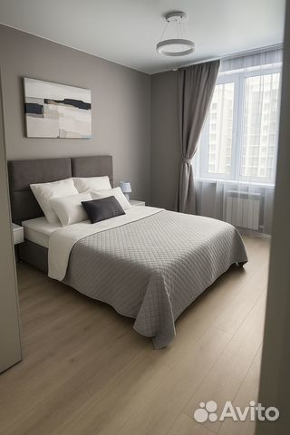 

1-к. квартира, 48 м², 2 кровати