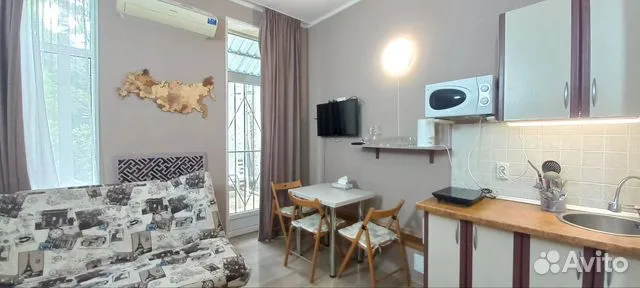 

Квартира-студия, 20 м², 2 кровати
