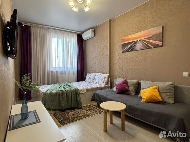 

1-к. квартира, 38 м², 2 кровати