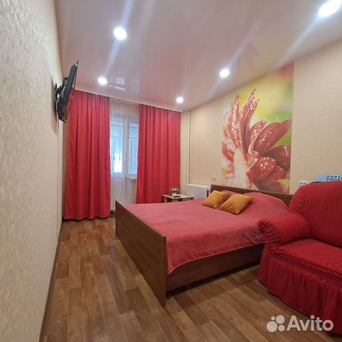 

1-к. квартира, 39 м², 3 кровати