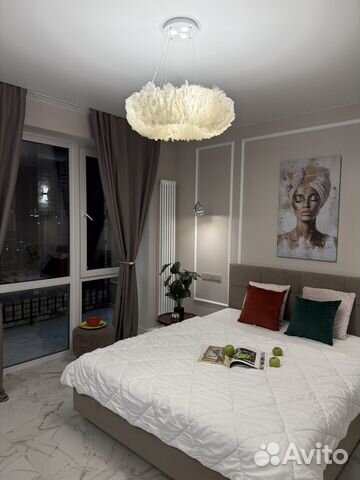 

Квартира-студия, 38 м², 1 кровать
