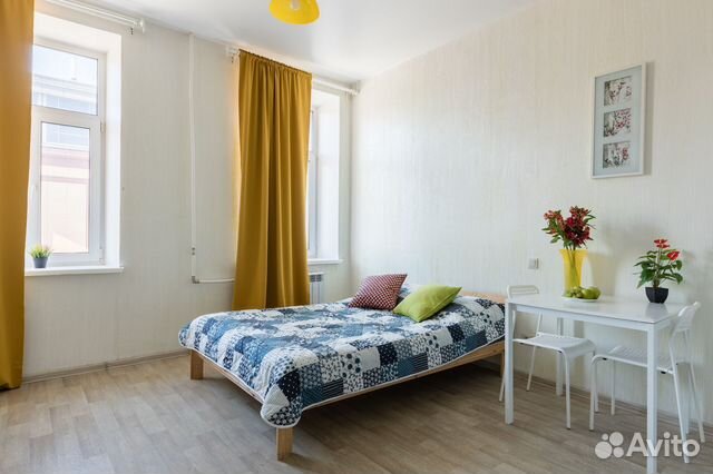 

1-к. квартира в апарт-отеле, 27 м², 2 кровати