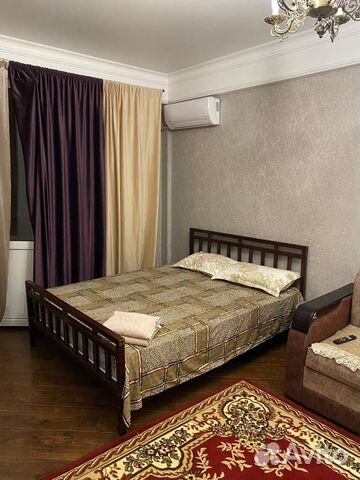 

1-к. квартира, 52 м², 2 кровати