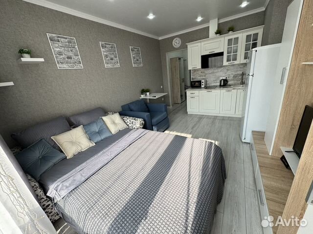 

Квартира-студия, 28 м², 2 кровати