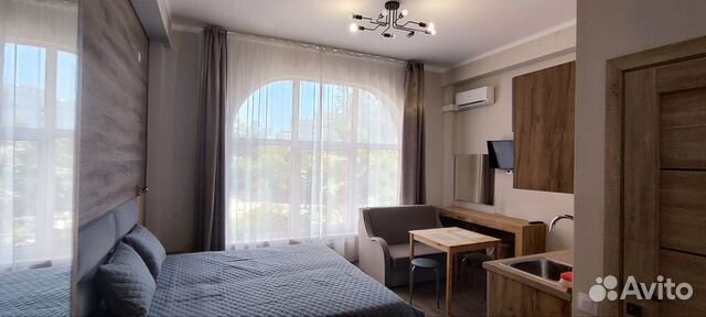 

Квартира-студия, 25 м², 2 кровати