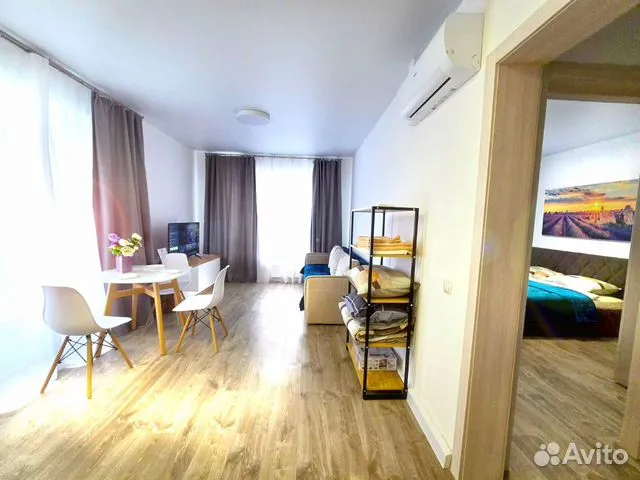 

1-к. квартира, 40 м², 3 кровати
