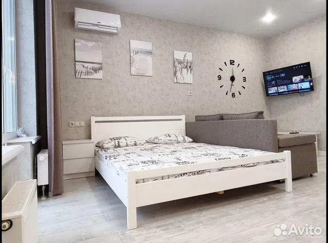 

1-к. квартира, 38 м², 2 кровати