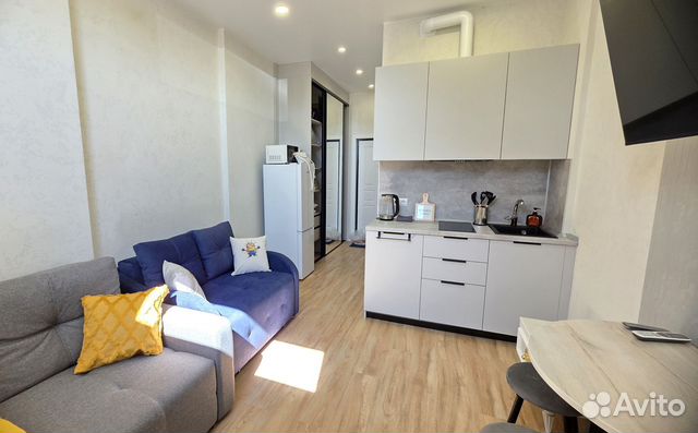 

Квартира-студия, 18 м², 2 кровати