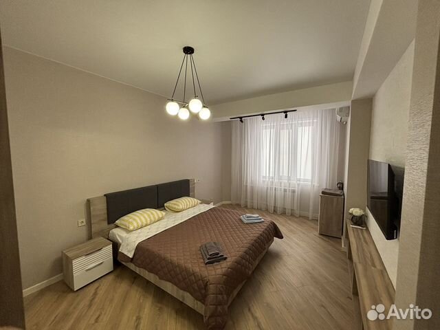 

1-к. квартира, 40 м², 2 кровати