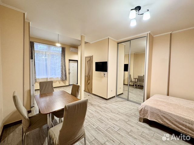 

Квартира-студия, 32 м², 2 кровати