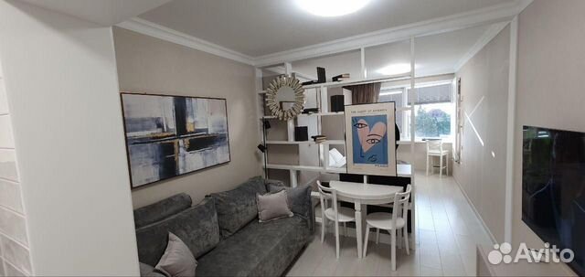 

Квартира-студия, 30 м², 2 кровати