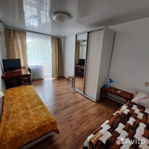 

1-к. квартира, 42 м², 2 кровати