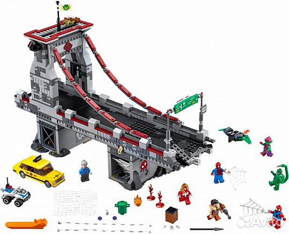 Lego 76057 Дуэль воинов с сетями на мосту Lego 76057 Дуэль воинов с сетями на мосту