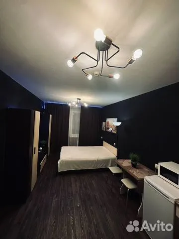 

Квартира-студия, 27 м², 1 кровать