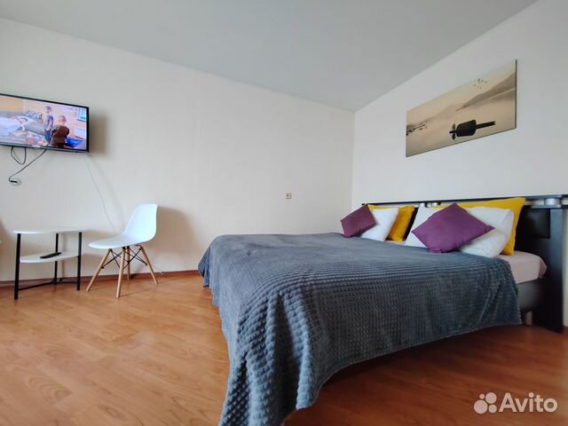 

1-к. квартира, 38 м², 2 кровати