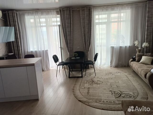 

Квартира-студия, 45 м², 2 кровати
