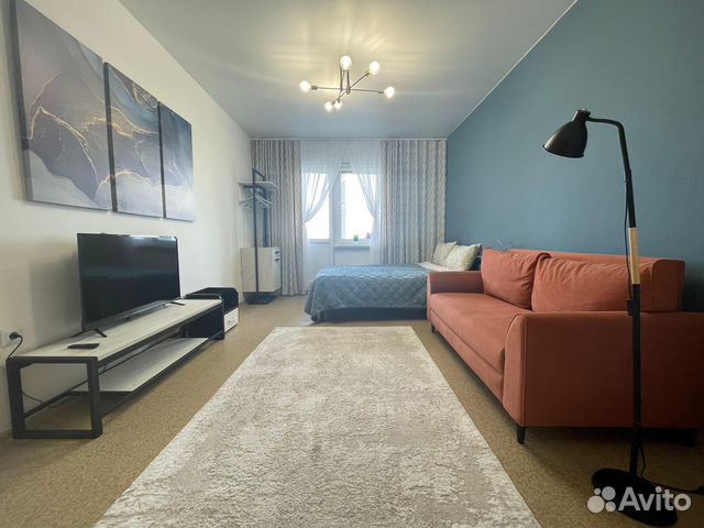 

1-к. квартира, 38 м², 2 кровати