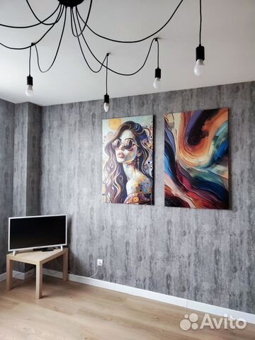 

1-к. квартира, 36 м², 2 кровати