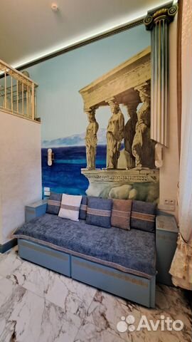 

Квартира-студия, 40 м², 2 кровати