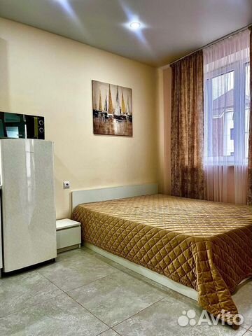 

Квартира-студия в апарт-отеле, 24 м², 2 кровати