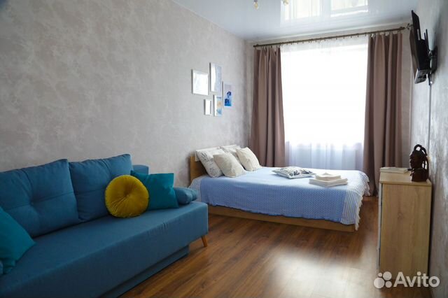 

1-к. квартира, 33 м², 2 кровати