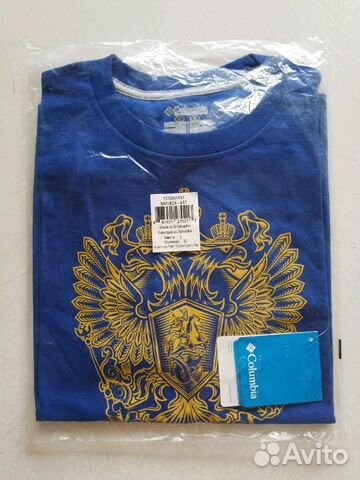 Футболка Russia новая Columbia Футболка Russia новая Columbia