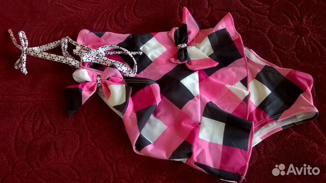 Купальник для девочки 2-х 4-х лет