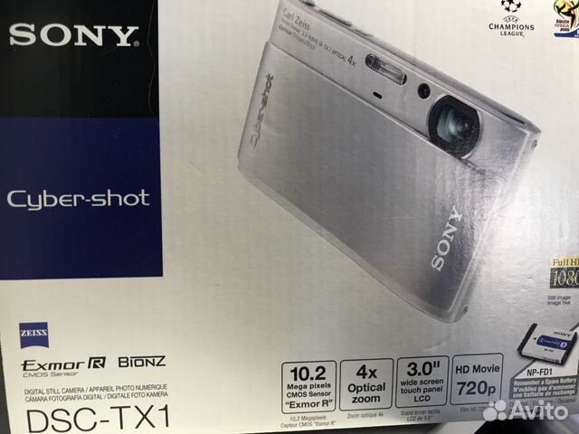Sony Cyber-shot DSC-TX1 (золотой)