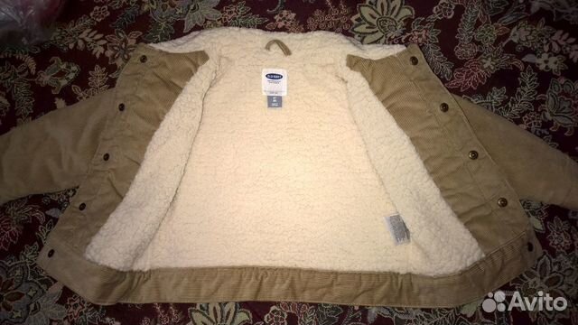 Новая вельветовая куртка Old navy на мальчика 3лет