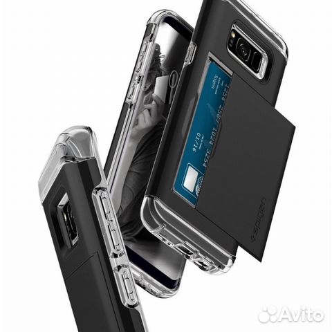 Чехол-визитница Spigen для SAMSUNG Galaxy S8 Plus Чехол-визитница Spigen для SAMSUNG Galaxy S8 Plus