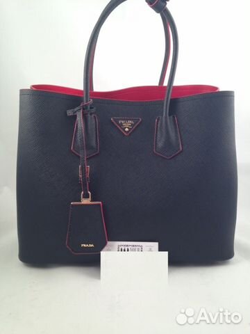 Женская кожаная сумка Prada арт.012-4