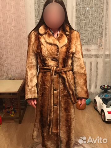 Шуба мутон