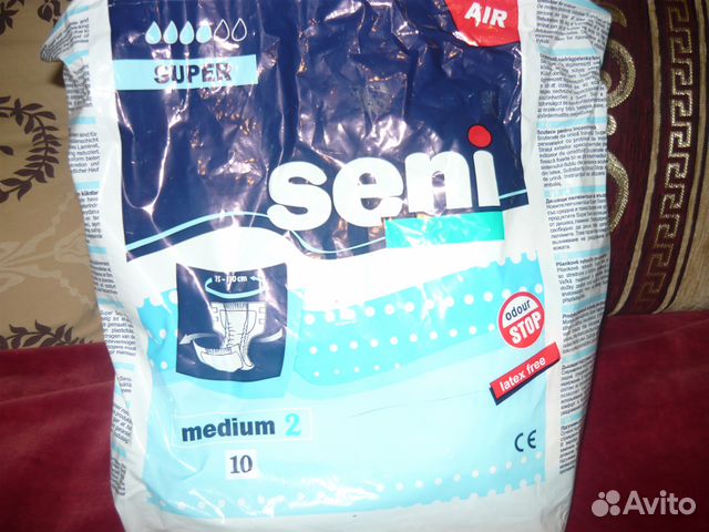 Памперсы для взрослых seni medium Памперсы для взрослых seni medium