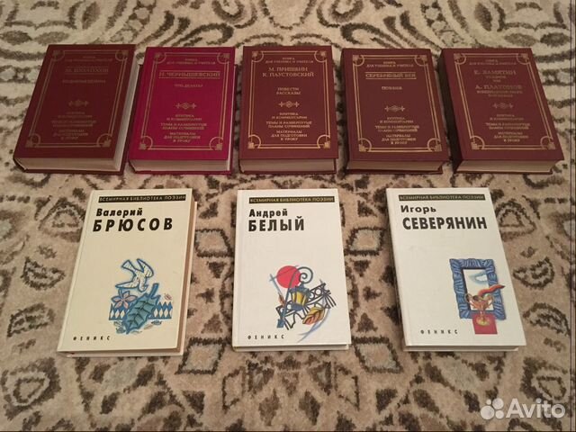 Книги для школьников классика поэзия