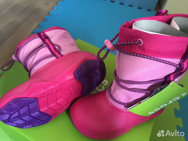 Новые Сапоги сноубутсы crocs C12 Новые Сапоги сноубутсы crocs C12