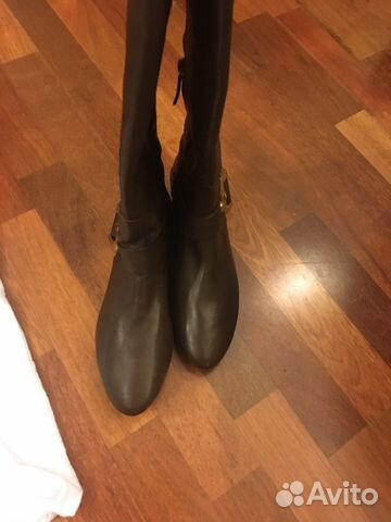 Ботфорты сапоги bcbg maxarzia р 39,5 кожа новые Ботфорты сапоги bcbg maxarzia р 39,5 кожа новые