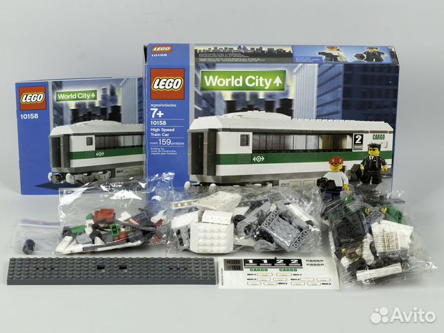 Lego Лего 10158 Вагон высокоскоростного поезда