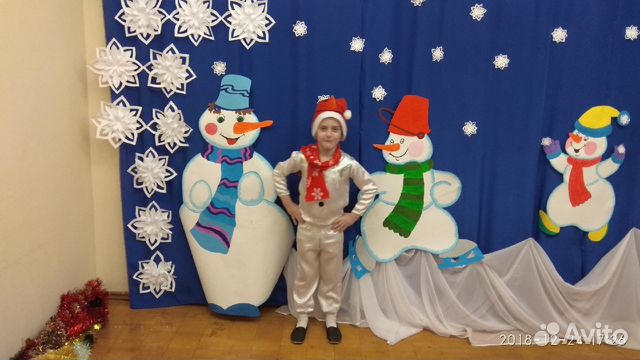 Костюм снеговичка Костюм снеговичка