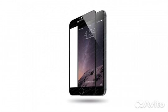 Защитное стекло iPhone 6 5D черное Защитное стекло iPhone 6 5D черное