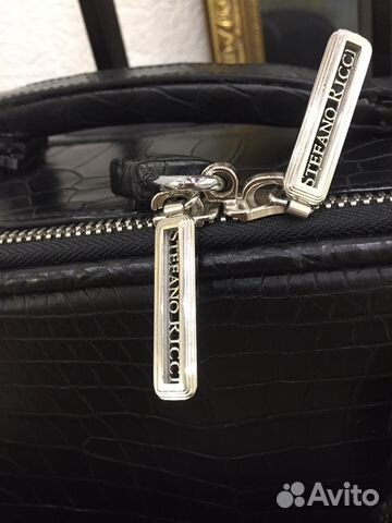 Чемодан из кожи крокодила Stefano Ricci