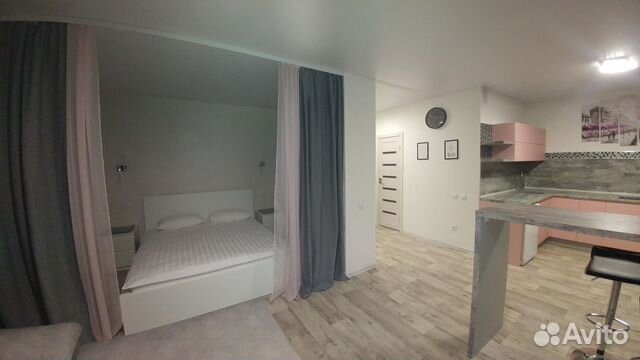 

Квартира-студия, 49 м², 2 кровати