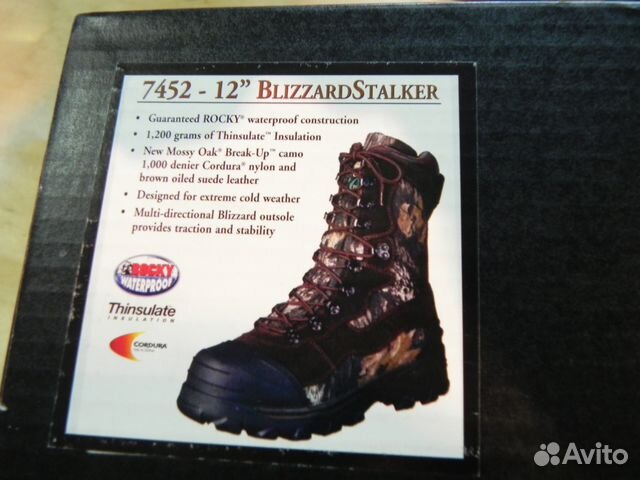 Rocky Blizzard Stalker 7452 ботинки 13-46 размер Rocky Blizzard Stalker 7452 ботинки 13-46 размер