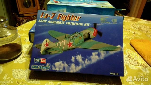 Модель самолета як7 и ла7