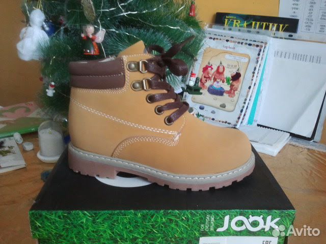 Ботинки Timberland 32р осень 7-8 лет