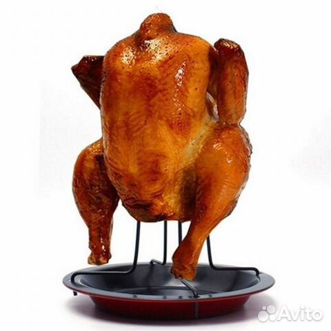 Чаша с насадкой для приготовления курицы-гриль