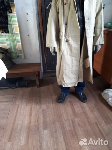Плащи брезентовые армейские постовые СССР